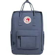 Mochila Escolar Casual Kalidi Para Laptop Clasica Azul Marin