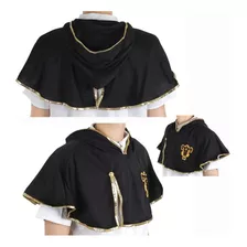 Capa Cosplay Asta De Black Clover De Los Toros Negros Mas Cintillo