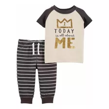 Conjunto Carters 2 Peças Menino Calça/blusa