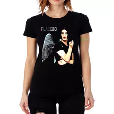 Camiseta Placebo Camisa Baby Look Fem Show Brasil M10