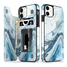 Funda De Piel Para iPhone 11, De 6,1 Pulgadas.