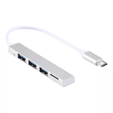 Usb Hub 3.0 Type C Para Periféricos Mouse Teclados Gamepad 