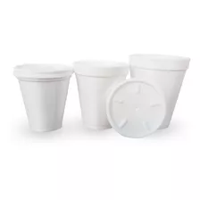 Vaso Termico Con Tapa De 180 Cc Telgopor X 100 Unidades