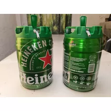 Barril Heineken 5 L Vazio Com Válvula 2 Unidades