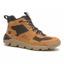 Zapatilla Cat Crail Sport Mid Café Hombre