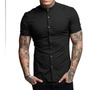 Segunda imagen para búsqueda de camisa cuello mao
