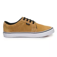 Zapatilla Urbana De Gamuza Camel Hombre - Fira Line