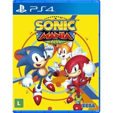 Sonic Mania Plus - Ps4 - Novo E Lacrado!