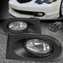 For 02-04 Acura Rsx Dc5 Clear Lens Bumper Driving Fog Ligh