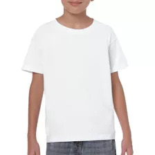2 Camiseta Branca Infantil Juvenil 100% Poliéster Sublimação