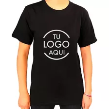 Remera Estamapda Con Tu Logo Personalizada Sublimada