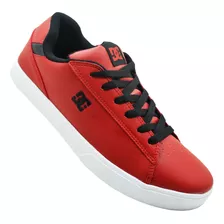 Tenis Dc Shoes Notch Sn Mx Adys100500 Atr Athletic Red/black