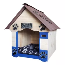 Casas Para Perros (70x60cm) + Nombre + Envió Gratis 