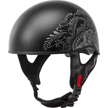 Gmax Hh-65 Naked - Casco De Calle Para Motocicleta (rosa Neg