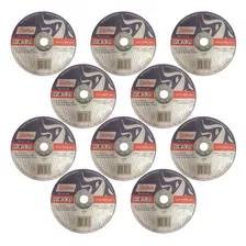 10x Disco Corte Fino - 15054 - 76mm X 1mm X 9,5mm Disflex