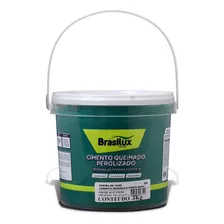 Efeito Cimento Queimado Perolizado Poeira Jade 3kg Brasilux