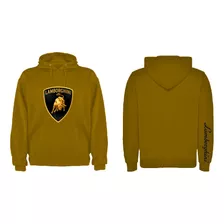 Sudadera Canguro De Lamborghini Color Amarillo