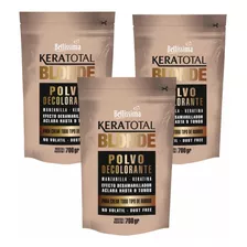 Polvo Decolorante Bellísima Keratotal Blonde X3 De 700 Gr