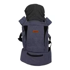 Mochila Porta Bebe Carestino Capucha Bolsillo 3 En 1 Azul 