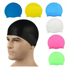 Gorros De Natación Para Cabello Largo Silicon Duradero Excel