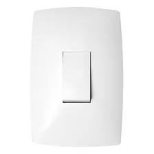 Conjunto Interruptor 1 Tecla Paralelo Vertical - Blux Home