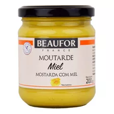 Mostarda Dijon Com Mel Francesa Beaufor 200g Super Promoção