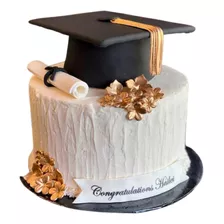 Mini Tortas De Promocion O Graduacion - 14cm (pequeña -alta)