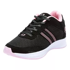 Tenis Deportivo Color Negro Para Niña 0276 O-i