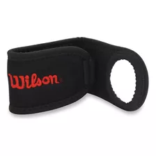 Muñequera Deportiva Con Soporte Pulgar Wilson Gym Venda Color Negro Talla 30 Cm