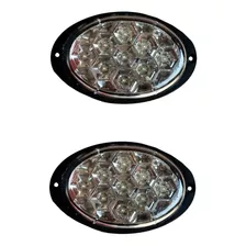 Calavera Plafon Autobus Ayco Zafiro Tipo Panel 9 Led Kit Par