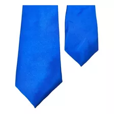 Gravata Lisa Brilhante Azul Royal - Tal Pai, Tal Filho