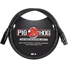 Cable Microfono Pig Hog Phm3 Cable De Micrófono Xlr De 8 Mm