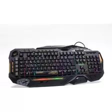 Teclado Gamer Qwerty - Portuguêsbr Naja 8 Teclas Macro Gvbr