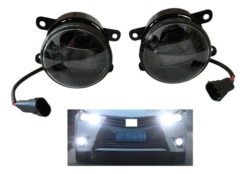 Par Faros Auxiliares Niebla Led Sl Mitsubishi Outlander 2007 Foto 5