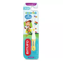 Escova De Dente Infantil Bitufo Cocoricó Primeiro Dentinho