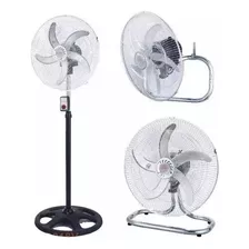 Ventilador De Pie Mesa O Pared 3 En 1 Potencia 100 W Nuevos