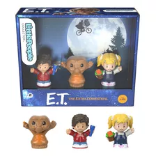 Fisher-price Little People Collector Figura De Juguete Set De 3 De E.t El Extraterrestre Para Bebés En Etapa De Desarrollo