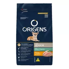 Ração Origens Cães Senior Mini Pequeno Frango Cereais 10,1kg