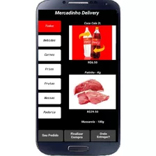 Aplicativo P/ Mercados, Mercadinhos, Sistema De Delivery