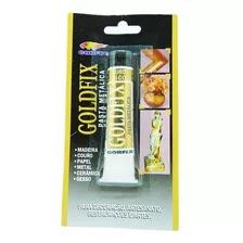 Pasta Metálica Goldfix Corfix 20ml Cor Ouro Rico 241