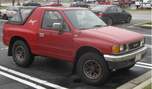 89-94 Isuzu Amigo Par Manijas Interiores Gris 2 Piezas Foto 4