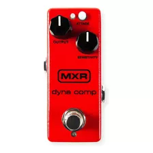 Pedal Compresor Mini Dina Comp Mxr M-291 Color Rojo