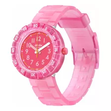 Reloj Flik Flak Level Pink Para Niños De Silicona Zfcsp121