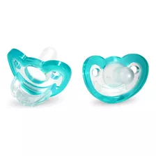 Jollypop Baby Pacifier Single Pack Sin Perfume, Verde Azulad