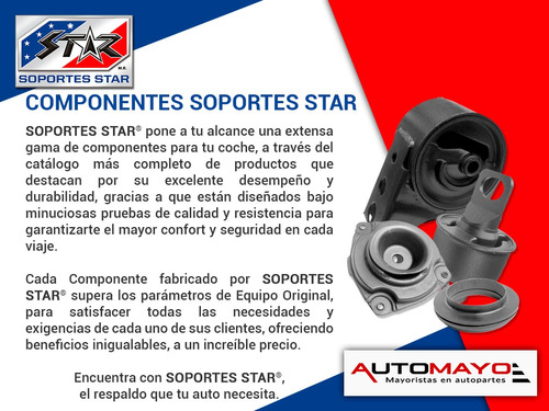 Jgo Soportes Goma Escape S Star Fiesta 1.6l 4 Cil Ford 03-07 Foto 4