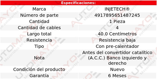 Un Sensor Oxgeno Acc Injetech Tacoma V6 4.0l 2009-2011 Foto 2