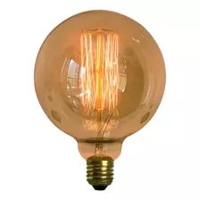 Lâmpada Filamento De Led G125 E27 Globo Grande Retrô Aaatop Cor Da Luz Âmbar 110v/220v