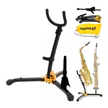 Suporte Combinado Hércules Para Sax Soprano E Alto Ou Tenor