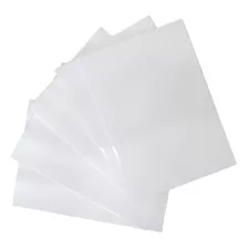 100 Folhas Papel Foto Glossy Adesivo À Prova D'água A4 135g