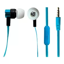 Audífonos Internos Con Micrófono On-the-go Xtech Xtg-215 Color Azul